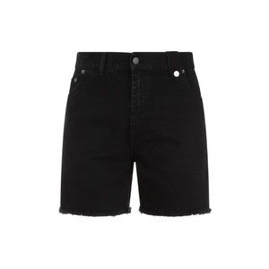 Egonlab Black Stonewashed Cotton Denim Shorts - NWT